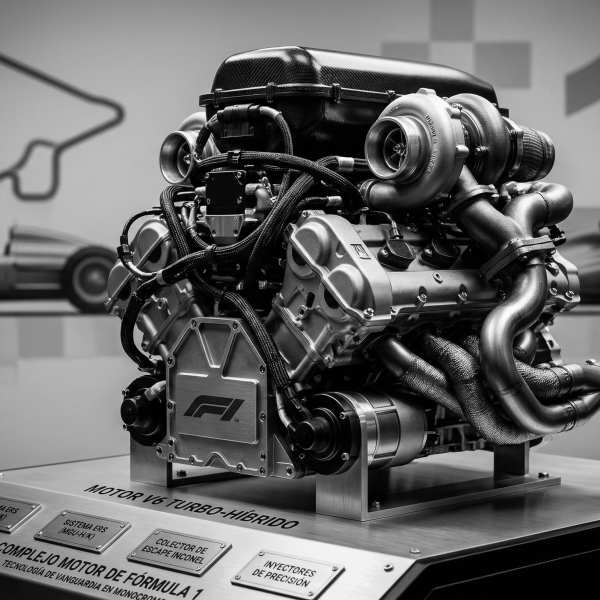 Guía técnica de cómo funciona un motor de F1