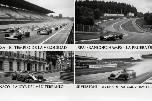 Los circuitos más legendarios de la Fórmula 1